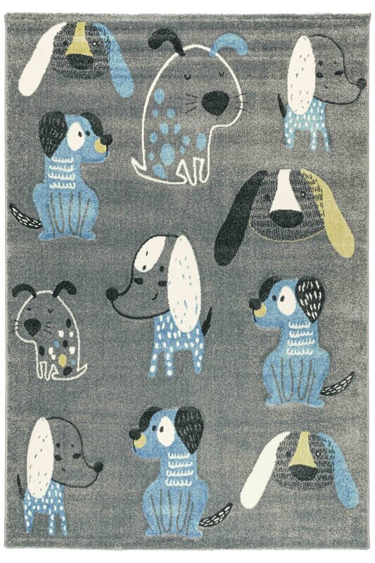 Παιδικό Χαλί Kids 8320A Blue 133X190  KoulisCarpets