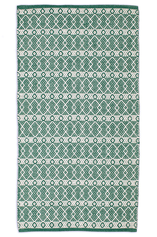 Ταπέτο Βαμβακερό Santorini Mint 70x140cm.